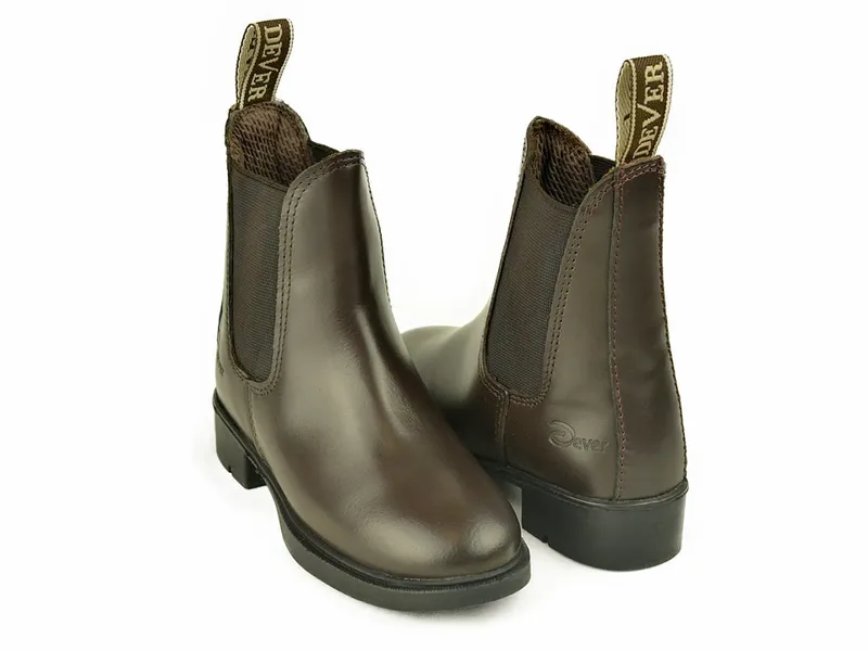Dever Junior Rio Jodhpur Boots Brown-3